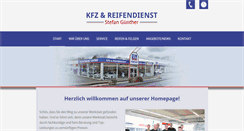 Desktop Screenshot of kfzguenther.de